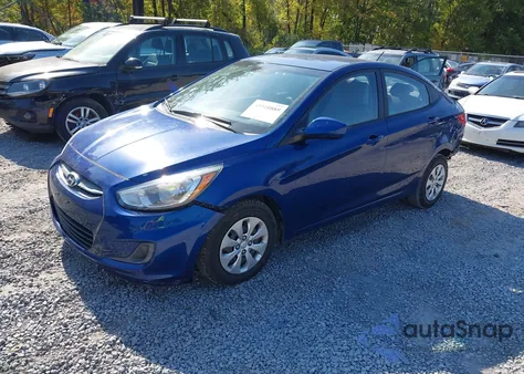 2016 Hyundai Accent Se z USA, uszkodzony, nr VIN KMHCT4AE8GU029346